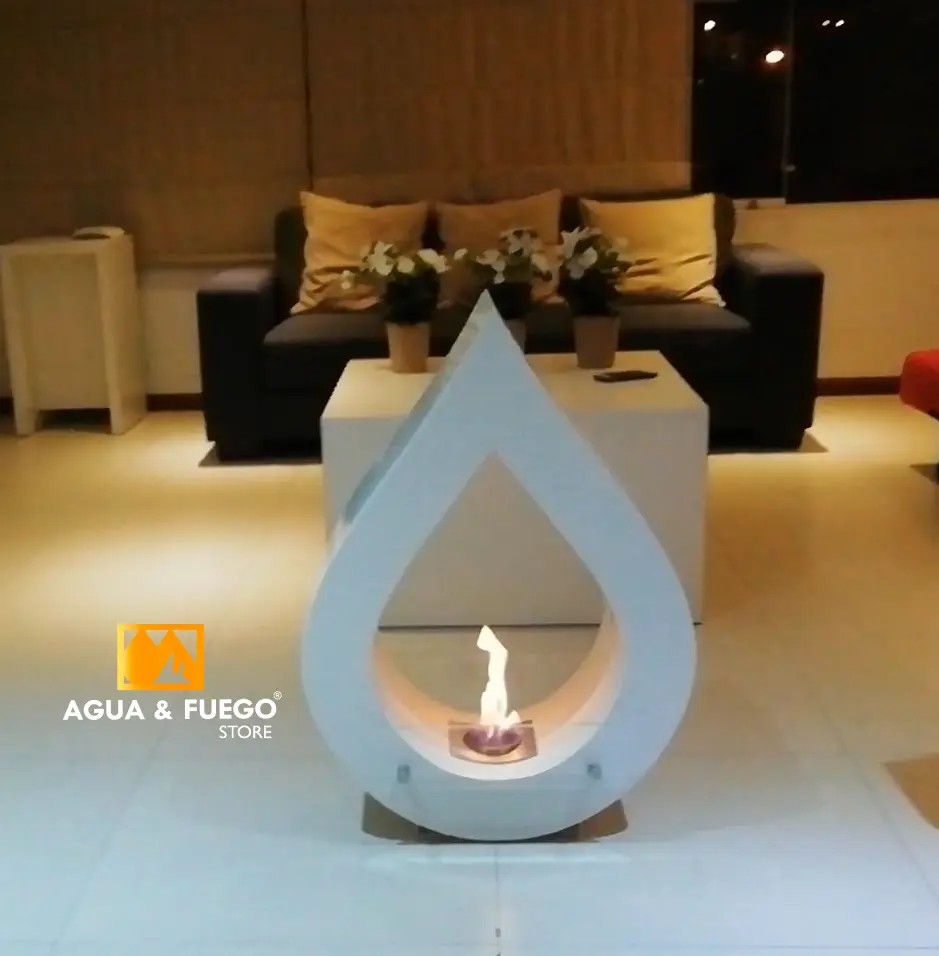 Chimenea Ecológica Portátil modelo DROP N° 1 (modelo registrado)