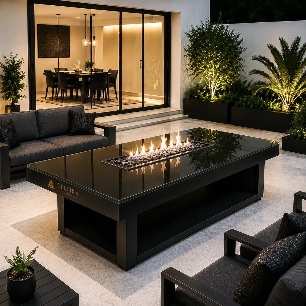 Chimenea Colgante - Suspendida OVNI Oval N° 1 
