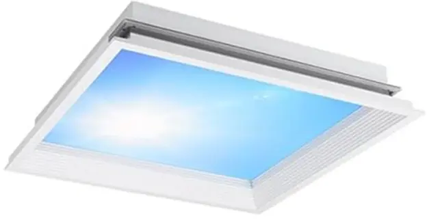 Tragaluz Artificial CIELO LED 63x63 cm | Regulable de 20W a 144W | SMART App + Control Remoto | Empotrable o Adosable